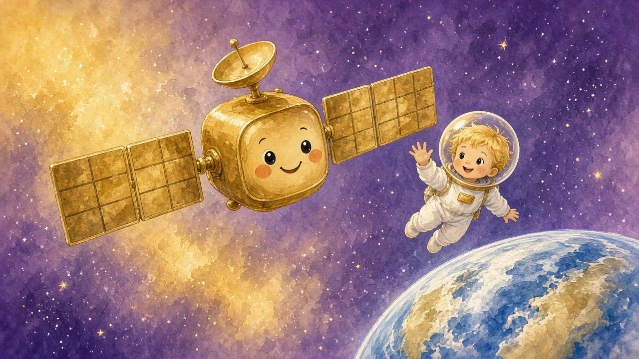 De satelliet