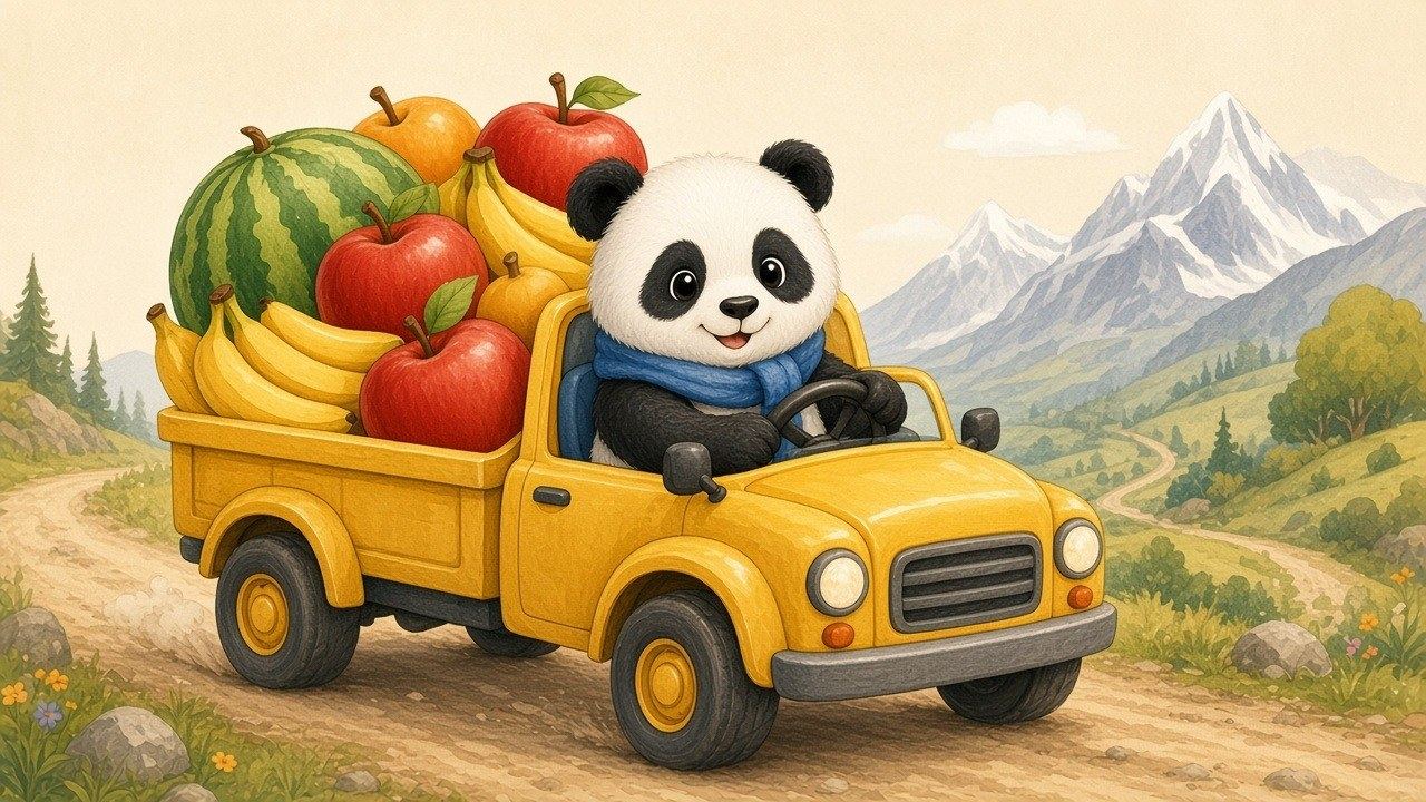 De vrachtwagen