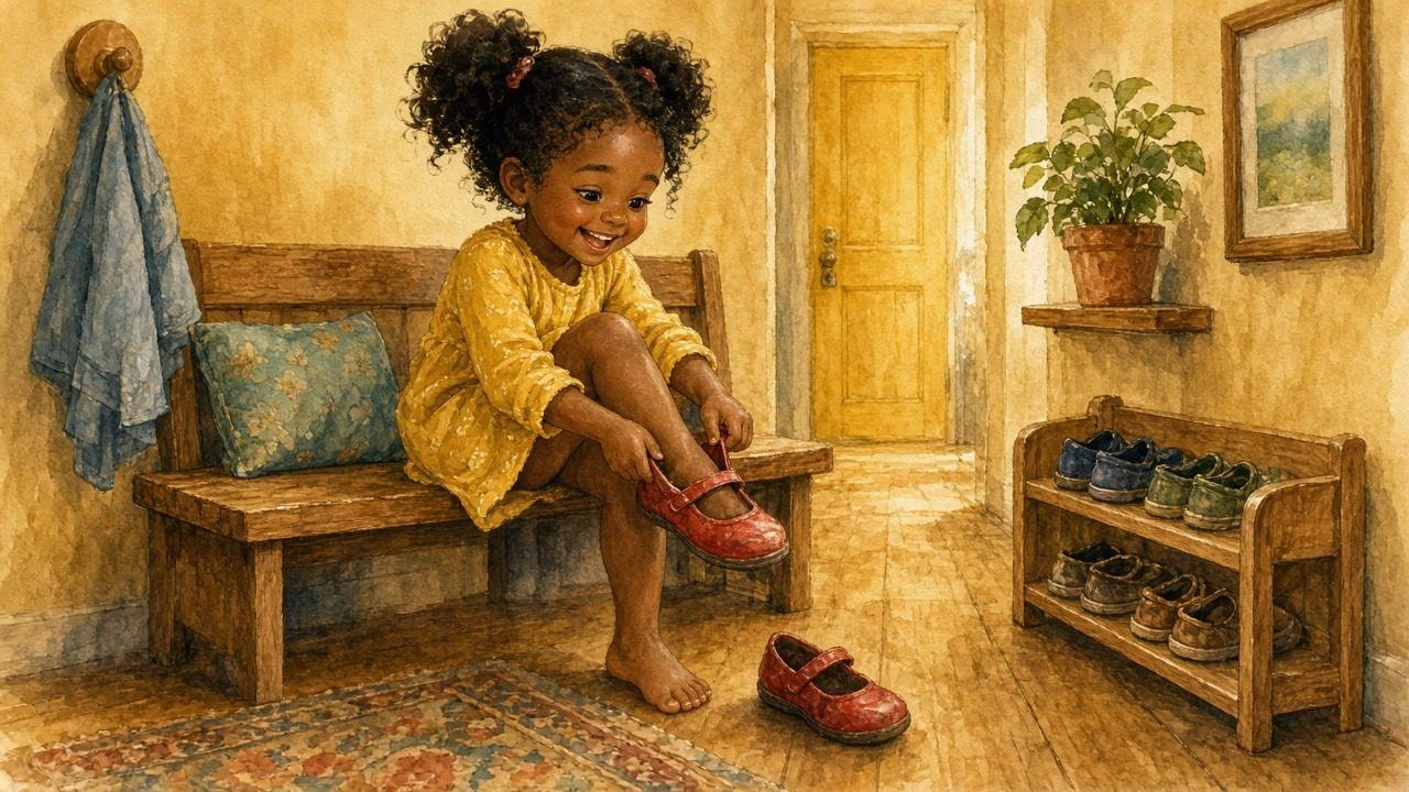 Schoenen uit